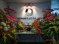ベトナムKLEC 設立記念祝宴の様子 