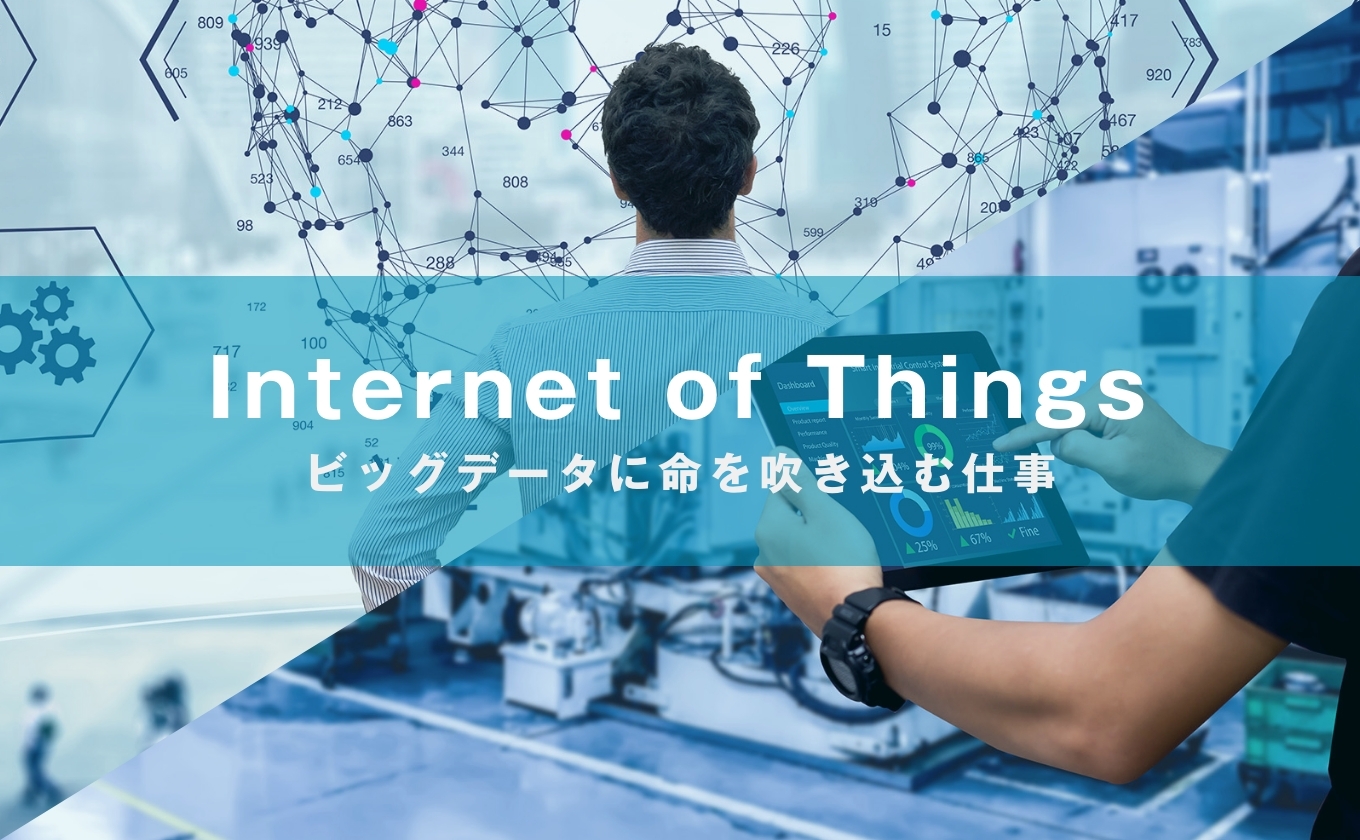 Internet of Things/ビッグデータに命を吹き込む仕事